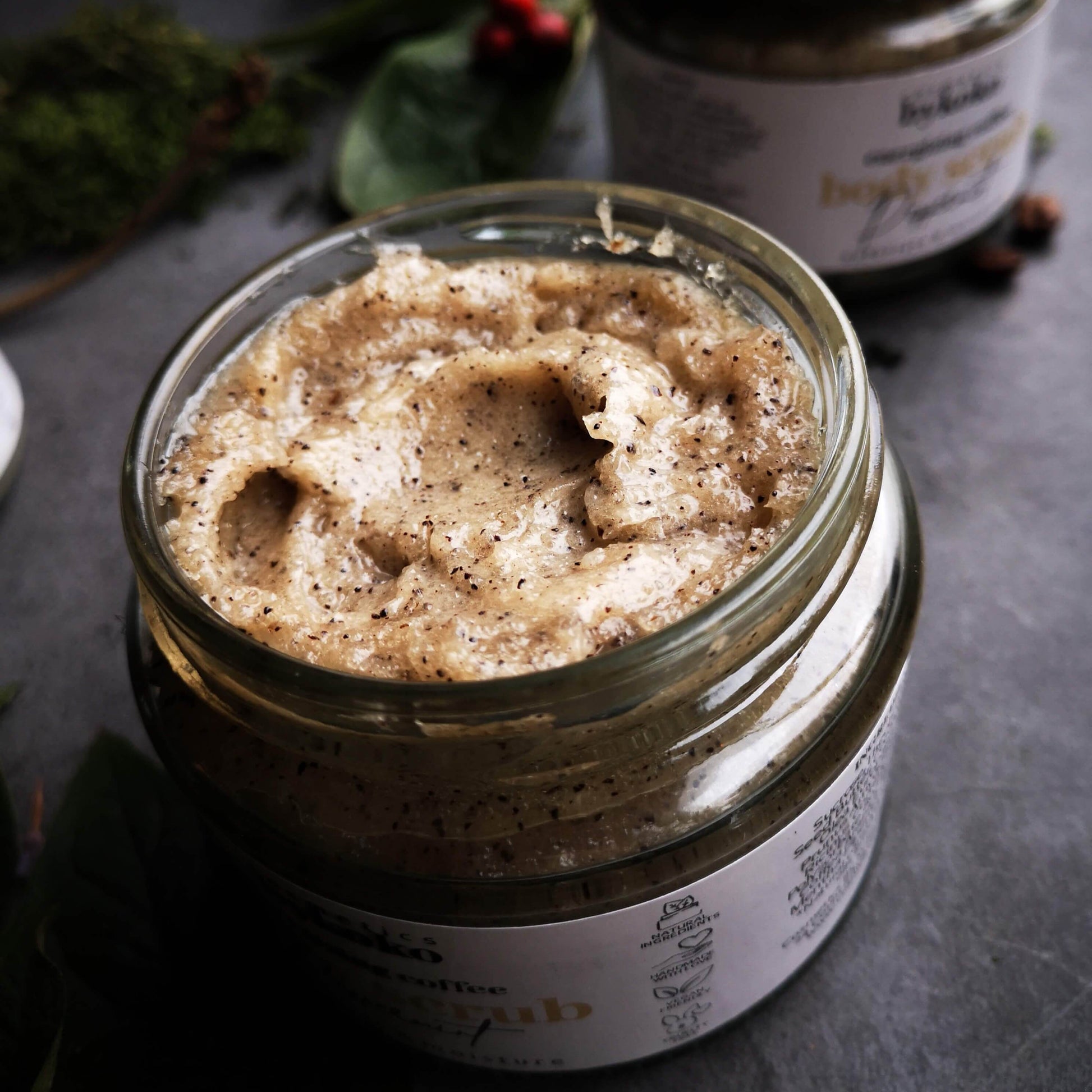 coffee body butter scrub