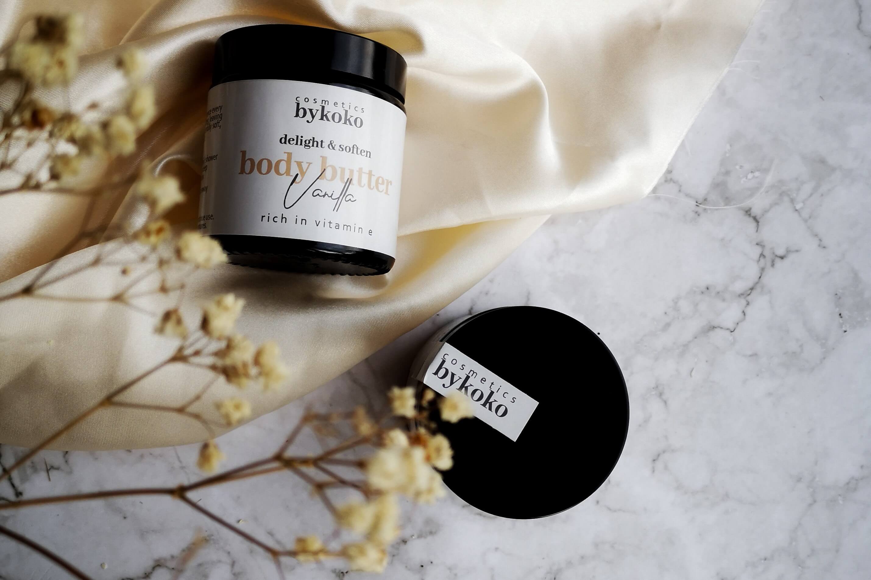 handmade natural body butter cosmetics by koko